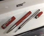 Heritage Rouge et Noir Special Edition Replica Pen - Red&Silver Rollerball Pen